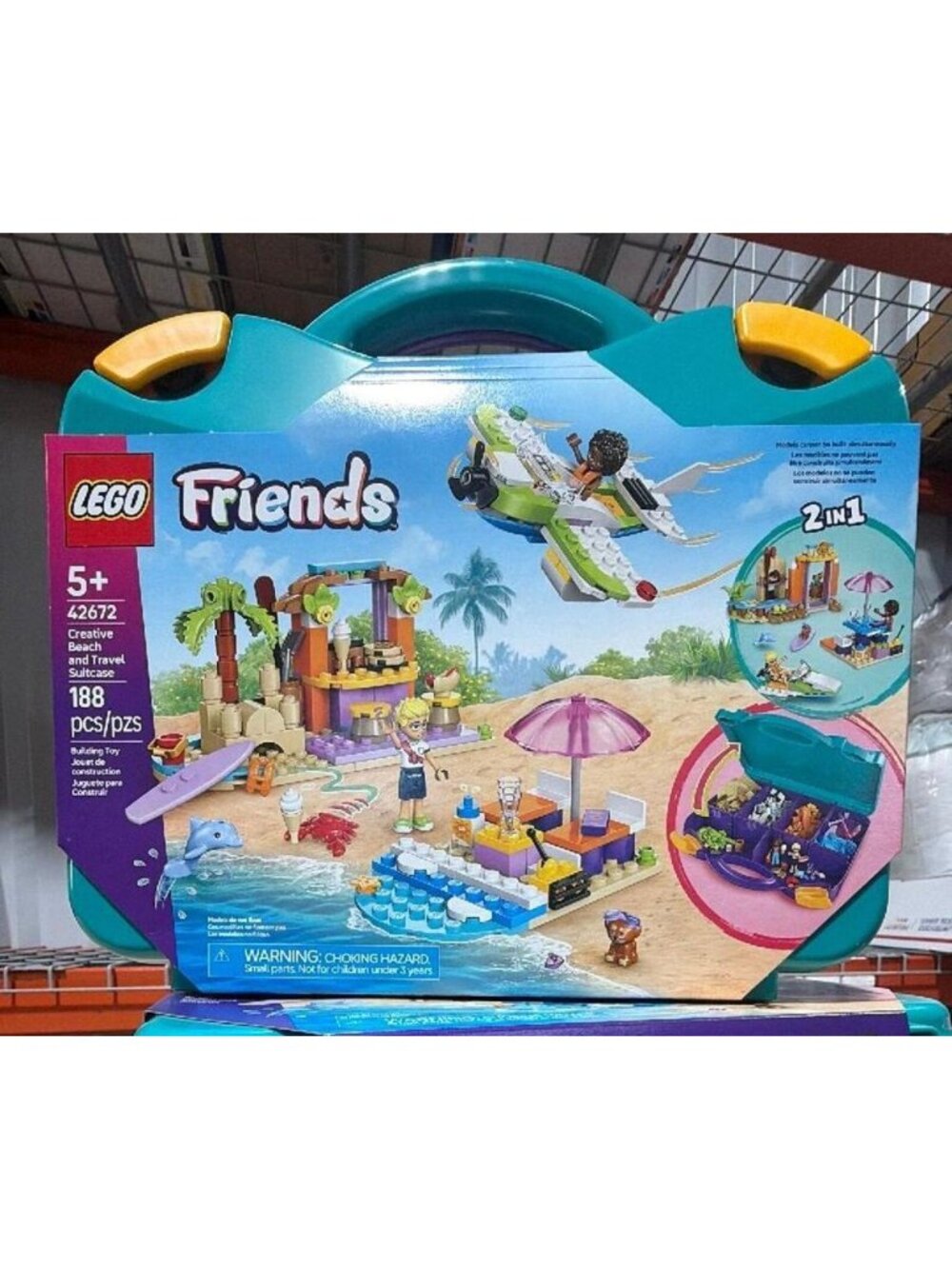 LEGO Friends Creative Beach and Travel Suitcase - #42672